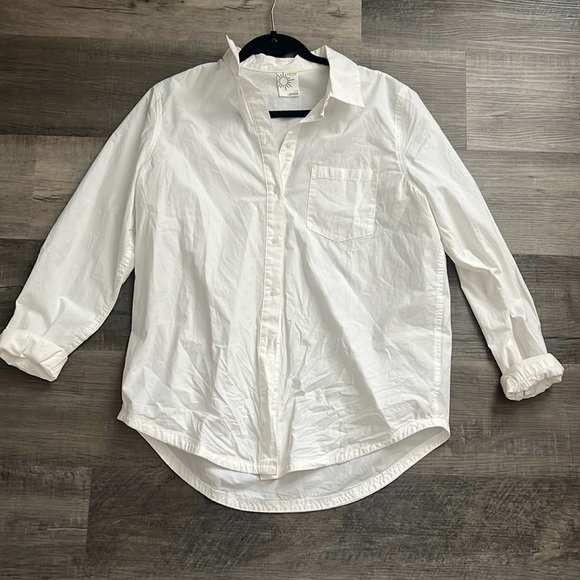 aerie Tops - Aerie White Buttondown Shirt